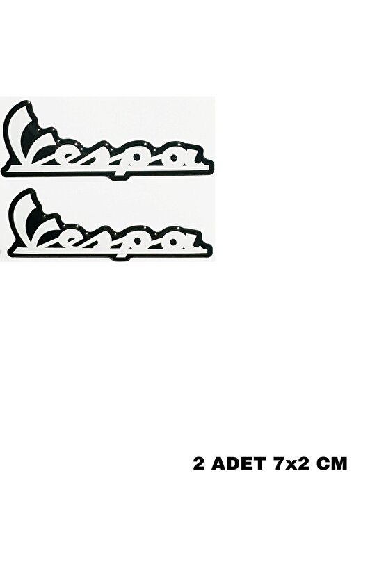 Vespa 00 PHOENİX STİCKER VESPA DAMLA LOGO