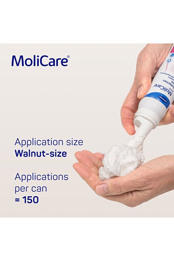 Molicare, Çatlak Karşıtı Yoğun Nemlendirici Üreli Cilt Bakım Köpüğü 100 ml