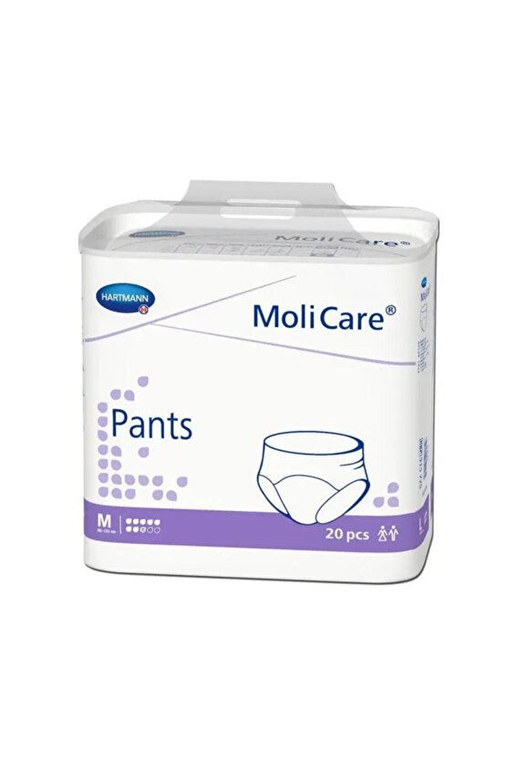 Molicare Pants 8 Damla - Külot Bez Mor 20 Adet Medium