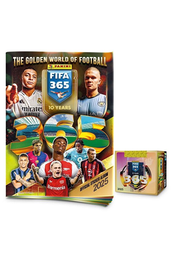 Panini FIFA 365 2025 Albüm Başlangıç Paketi ve Stickers - Futbolcu Çıkartmaları - Trading Futbolcu O