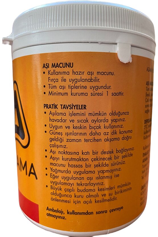 Arbokol Aşı Macunu 250 Gr