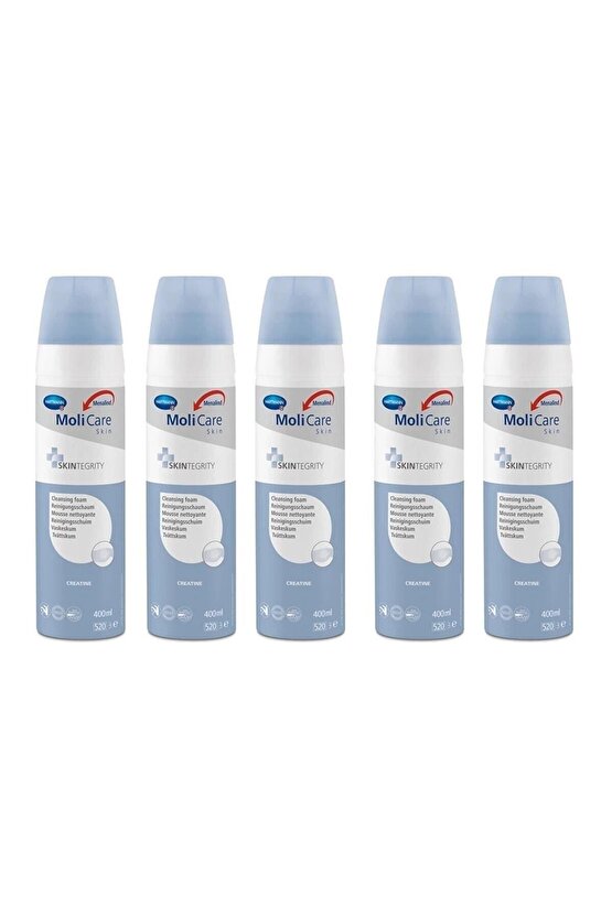 Molicare Vücut Temizleme Köpüğü 5li Set 400 Ml