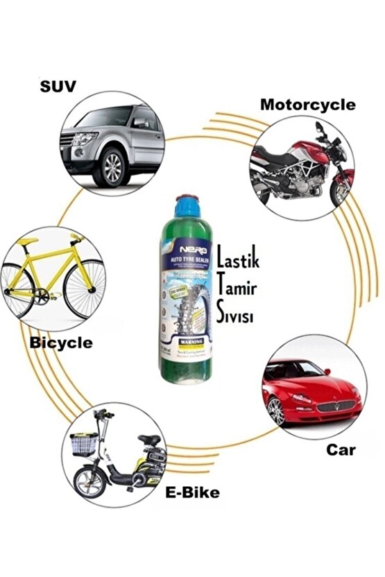 Hsb Lastik Patlak Sıvısı 500 ml