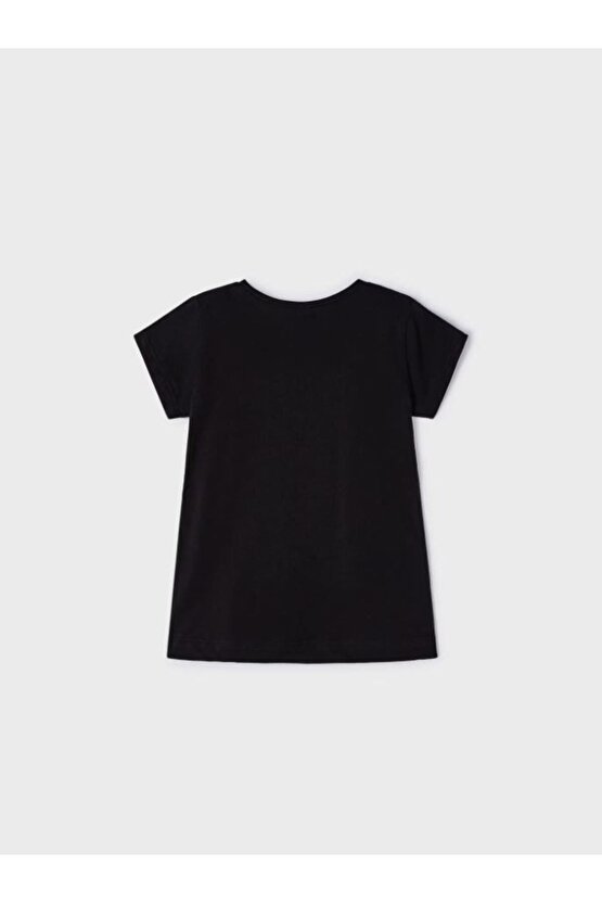 Kız Çocuk T-Shirt Siyah