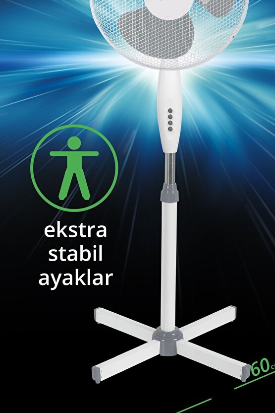 Kıwı Standlı Vantilatör