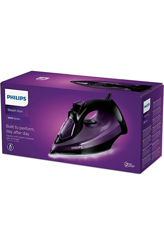 5000 Serisi Buharlı Ütü 2400W, 45gdk Sürekli Buhar, 180g Şok Buhar, DST503080