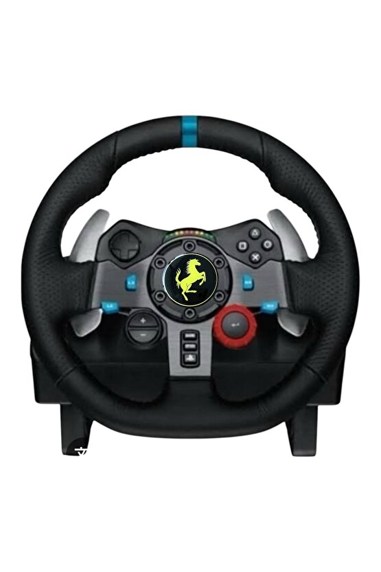 Ferrari Tarzı Arma Sticker (2’li Set) – 5x5 cm