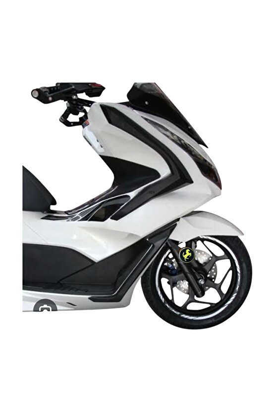 Ferrari Tarzı Arma Sticker (2’li Set) – 5x5 cm