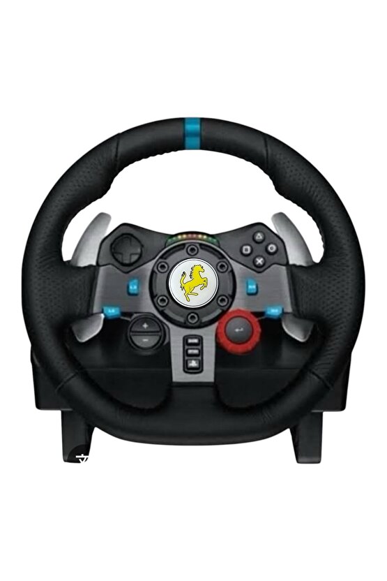 Ferrari Tarzı Arma Sticker (2’li Set) – 5x5 cm