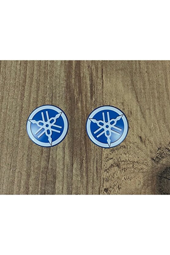 YAMAHA DAMLA LOGO 3.5x3.5 CM 2 ADET MOTOSİKLET KASK DAMLA STİCKER