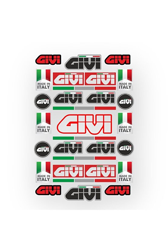 Givi Sticker Seti Motorsiklet Kask