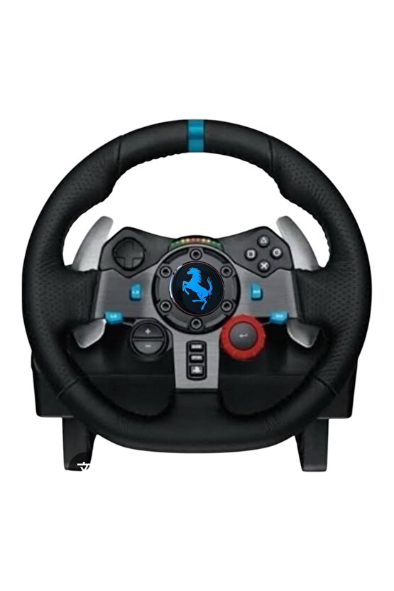 Ferrari Tarzı Arma Sticker (2’li Set) – 5x5 cm