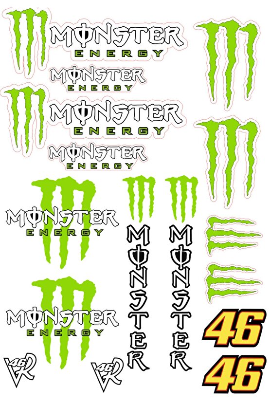 Sticker Motorsiklet Sticker Kask Sticker