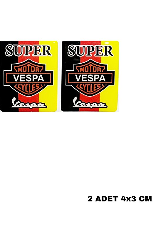 Vespa7777 PHOENİX STİCKER VESPA DAMLA LOGO