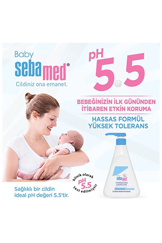 Baby pH 5.5 Bisabolol İçerikli Koruma ve Bakım Sağlayan Yenidoğan Bebek Şampuanı 500 ml