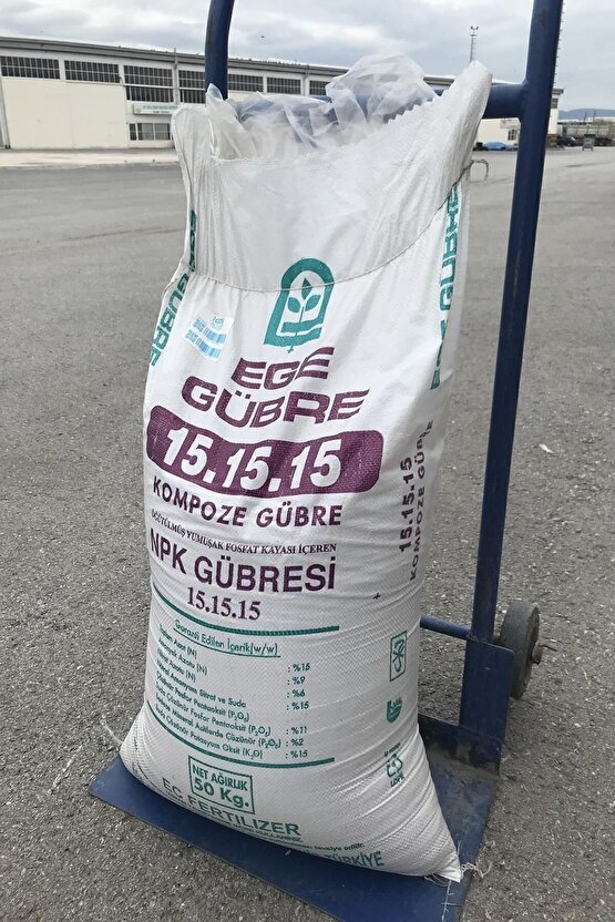 15.15.15 Npk Taban Süper Kompoze Gübresi (3X15) - 10 Kg Tartılıp Başka Ambalajda Gönderilecektir