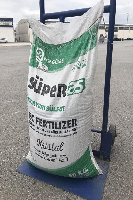 Şeker Gübresi Çim Gübresi Süper As %21 Azot Gübresi - 1 Kg Tartılıp Başka Ambalajda Gönderilecektir