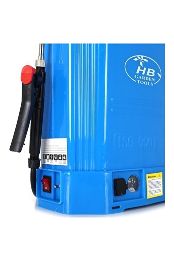 Tools Hb 16 Lt Şarjlı Akülü Sırt Ilaçlama Pompası Makinası