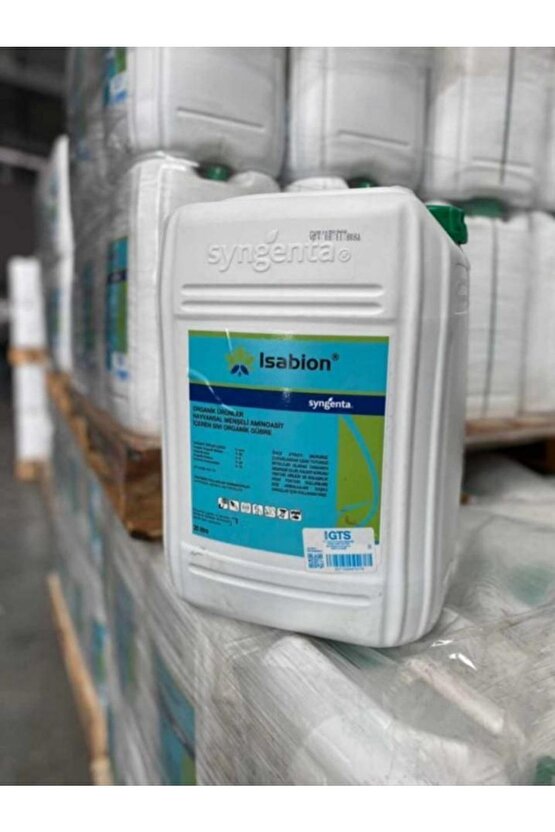 Isabion 20 lt Organik Ürünler Hayvansal Menşeli Aminoasit İçeren Sıvı Organik Gübre