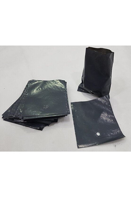 Fide Poşeti 200 Adet 9x11 Cm Fide Torbası Fidan Poşeti Fidan Torbası Fide Fidan Yetiştirme Poşet