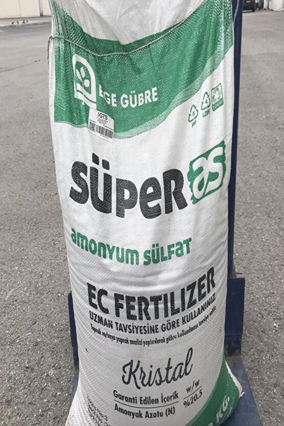 Şeker Gübresi Çim Gübresi Süper As %21 Azot Gübresi - 3 Kg