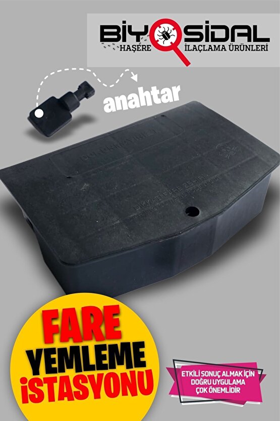 Fare Yemleme Istasyonu 5 Adet (YEMSİZDİR)