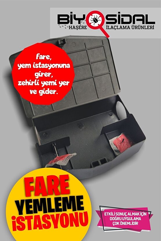 Fare Yemleme Istasyonu 5 Adet (YEMSİZDİR)