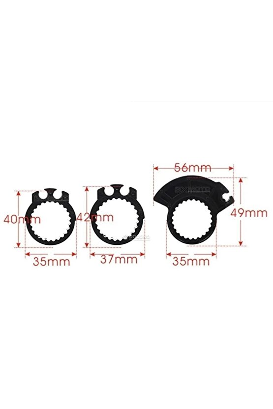 Yamaha R25 Mt07 R6 Ybr 125 Elcik Baracuda Elcik Takımı Kırmızı Uyumlu