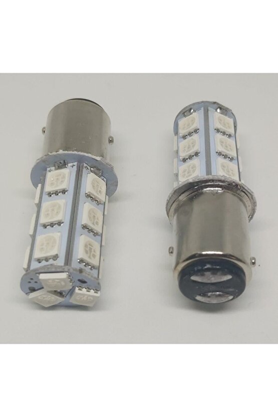 Stop Led Çift Duy Kırmızı Set