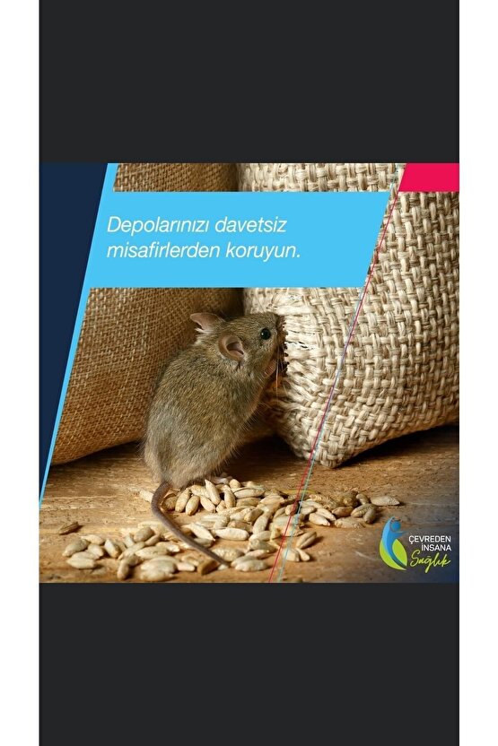 Racumin Fare Ve Sıçanlar Için Zehirli Buğday  24x250gr