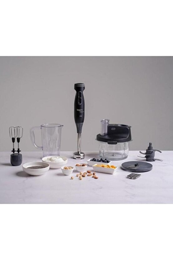 LE-GRMBLSET101BK GOURMET PRO BLENDER SETI SIYAH