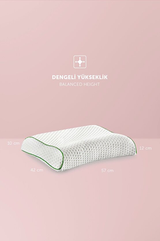 Vısco Poınt Vt-01 Cıft Boyun Desteklı Pro Serısı Yastık