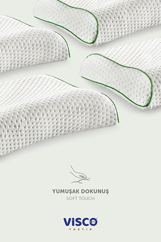Vısco Poınt Vt-01 Cıft Boyun Desteklı Pro Serısı Yastık