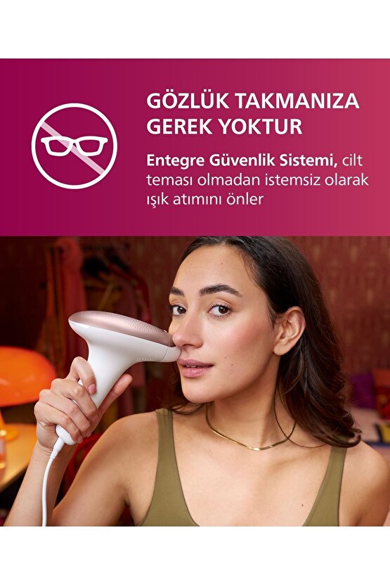 Sc199700 Lumea Lazer Epilasyon Ipl Tüy Alma Cihazı,çanta Hediyeli,ekstra Uzun Kablo