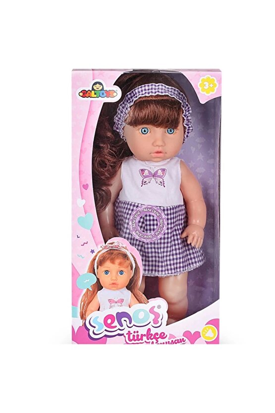 Senoş Saçlı Bebek - Türkçe Konuşan Senoş Et Bebek - Konuşan Bebek - Senoş Bebek - Saçlı Bebek - Kele