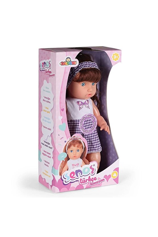 Senoş Saçlı Bebek - Türkçe Konuşan Senoş Et Bebek - Konuşan Bebek - Senoş Bebek - Saçlı Bebek - Kele