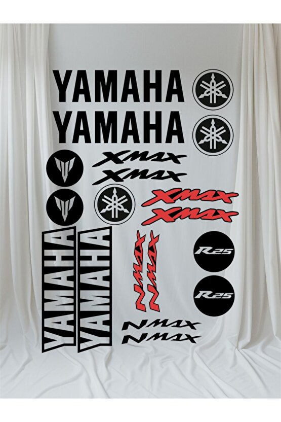 Yamaha X-max Sticker N-Max Sticker Seti Motorsiklet kask