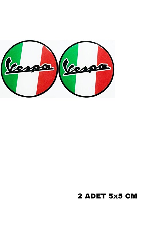 Vespa 10 PHOENİX STİCKER VESPA DAMLA LOGO