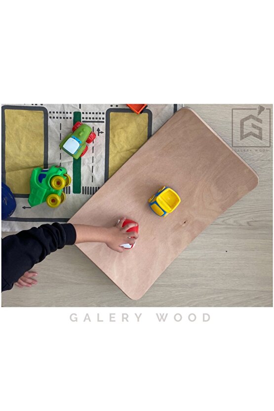 0-3 Yaş Denge  Denge Tahtası, Montessori Balance Board, Doğal Ahşap Çocuk Oyuncak, Spor Ekipmanı, M
