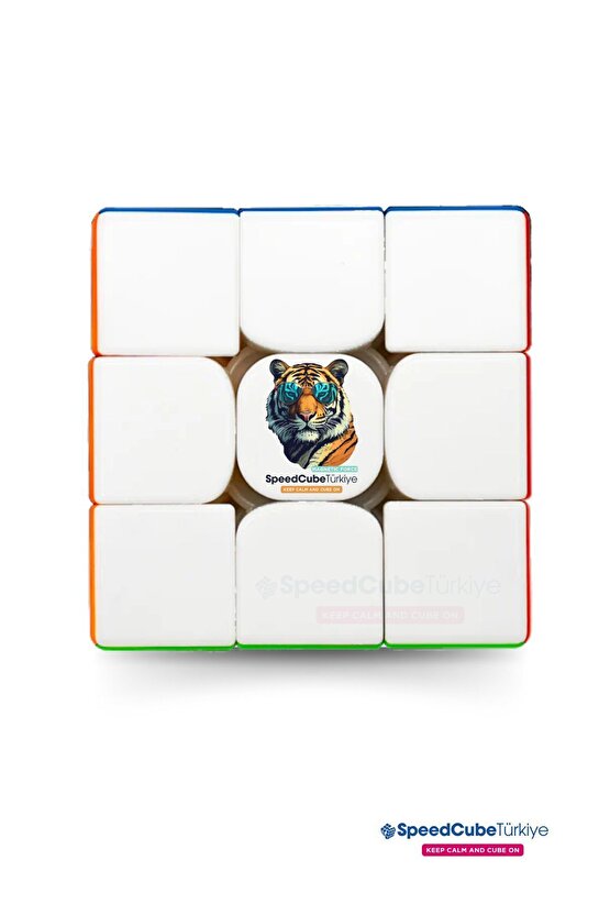 Magnetic Champ Tiger M 3x3 Profesyonel Manyetik Mıknatıslı Rubik Küp Akıl Küpü Zeka Küpü Speedcube