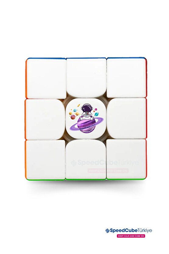 Magnetic Astro M 3x3 Profesyonel Manyetik Mıknatıslı Rubik Küp Akıl Küpü Zeka Küpü Speedcube Eğitici