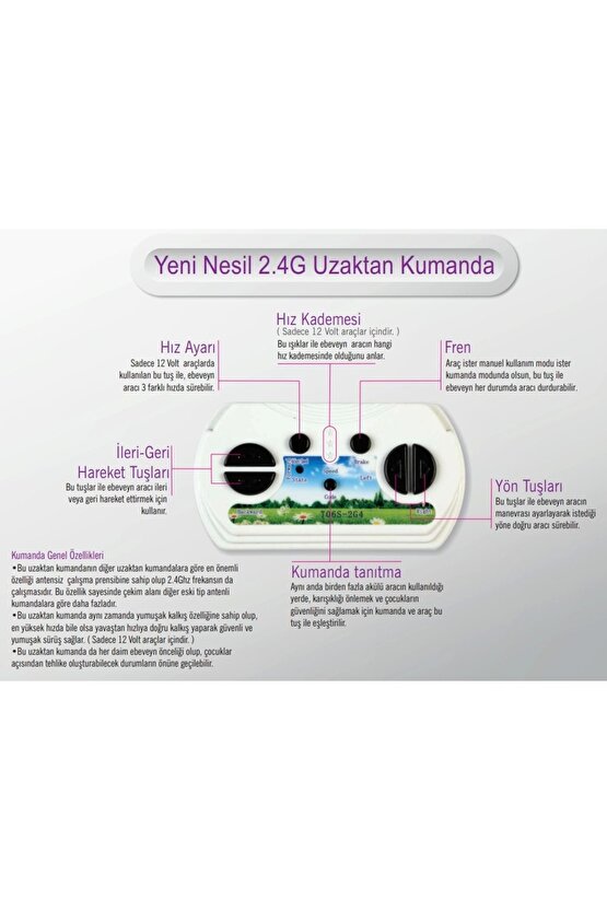 Kumandalı Çift Kişilik Mega Akülü Araba Mavi - 12 Volt İki Kişilik Akülü Araba Akülü JEEP - Mega Off