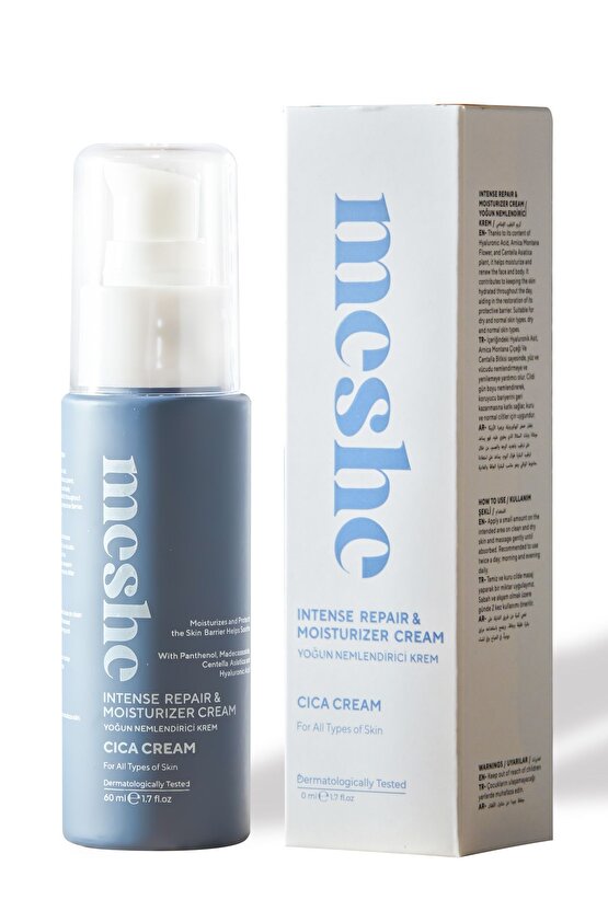 Yoğun Onarıcı ve Nemlendirici Bariyer Koruyucu Madecassoside Özlü Cica Krem 60 ml