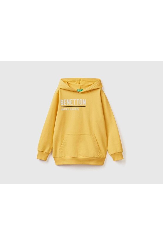Benetton Su Baskılı Sweatshirt