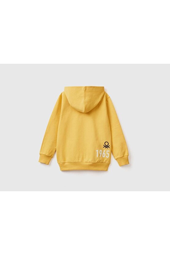 Benetton Su Baskılı Sweatshirt