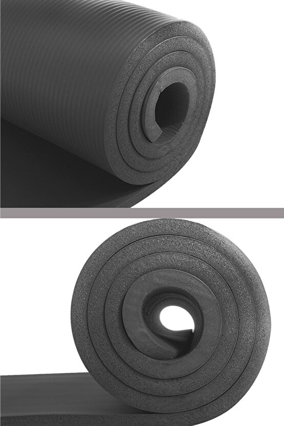 Konfor Zemin 10 Mm Taşıma Askılı Pilates Minderi Yoga Matı