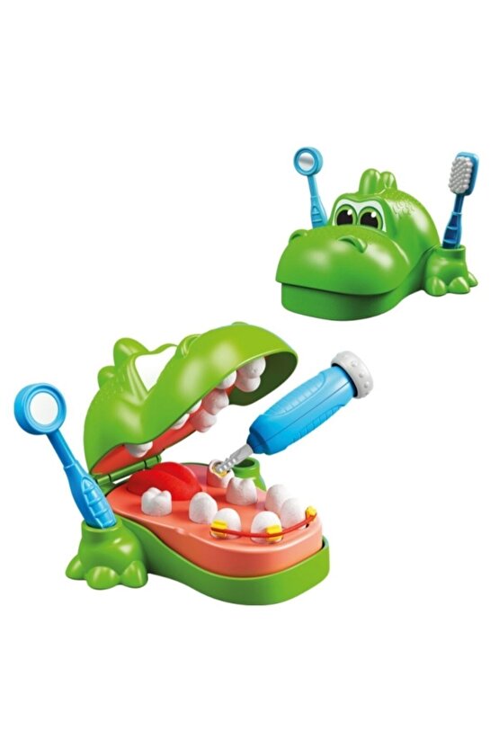 Art Craft Dino Dentist Oyun Hamuru Seti - Play Dough Dinozor Dişçi Seti