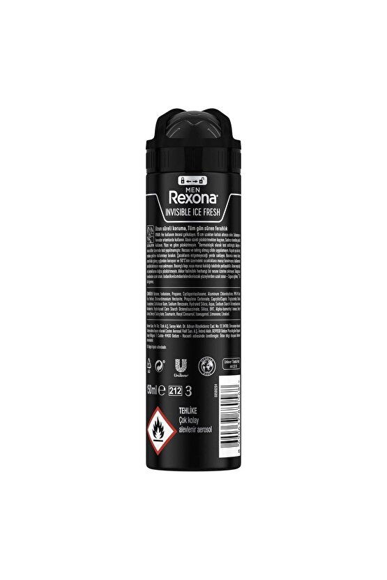 Erkek Deodorant 150 ml Ice Fresh X 4 Adet