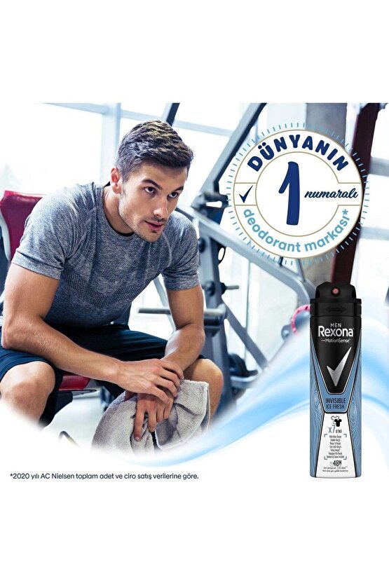 Erkek Deodorant 150 ml Ice Fresh X 4 Adet