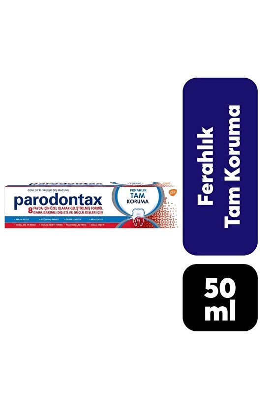 Sensodyne Tam Koruma Ferahlık 50 ml X 2 Adet